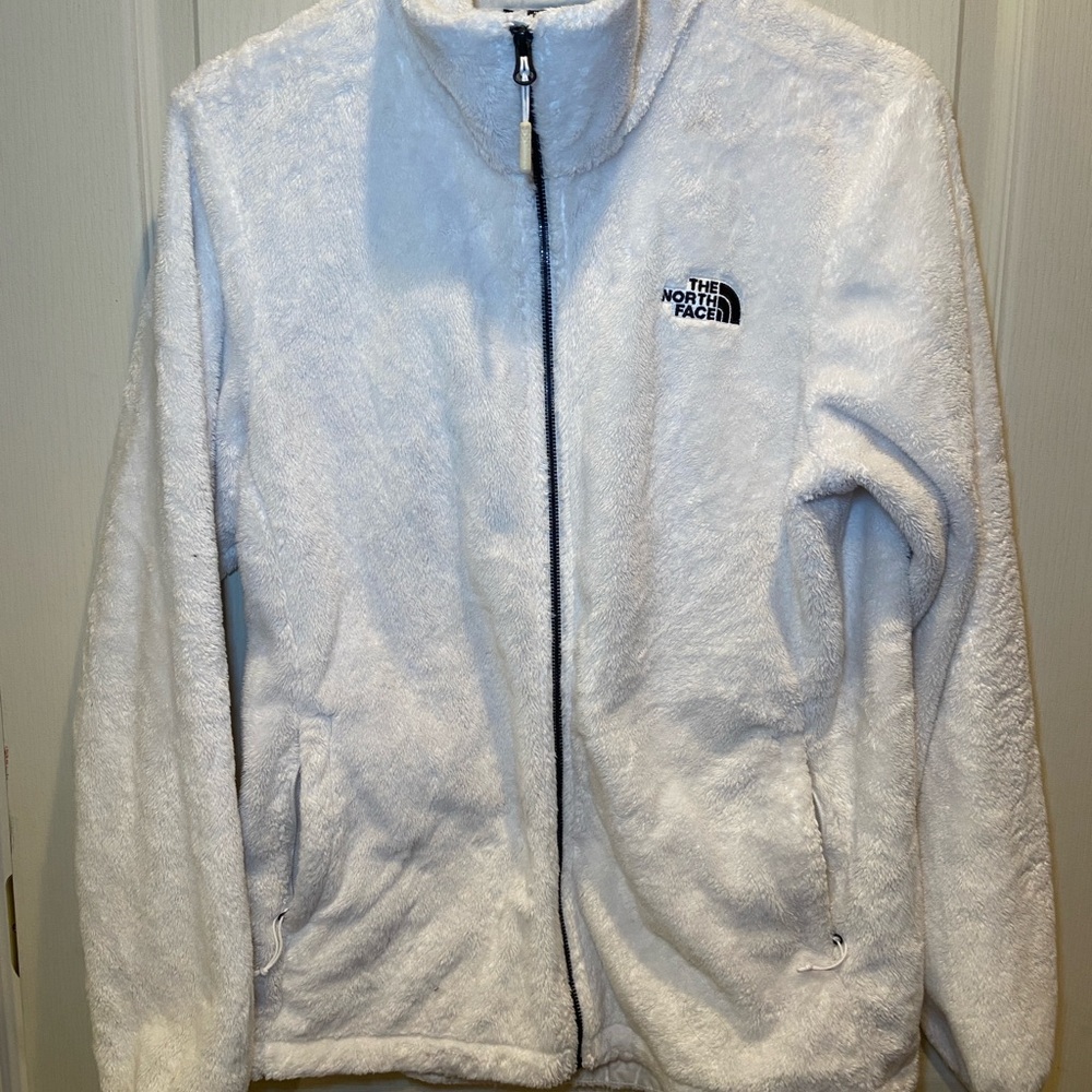 The North Face White Fleece Osito Jacket